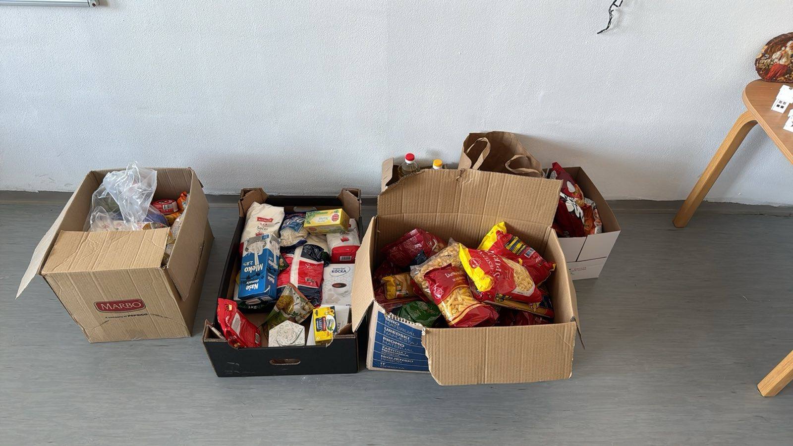 🤝 Humanitarna akcija prikupljanja namirnica