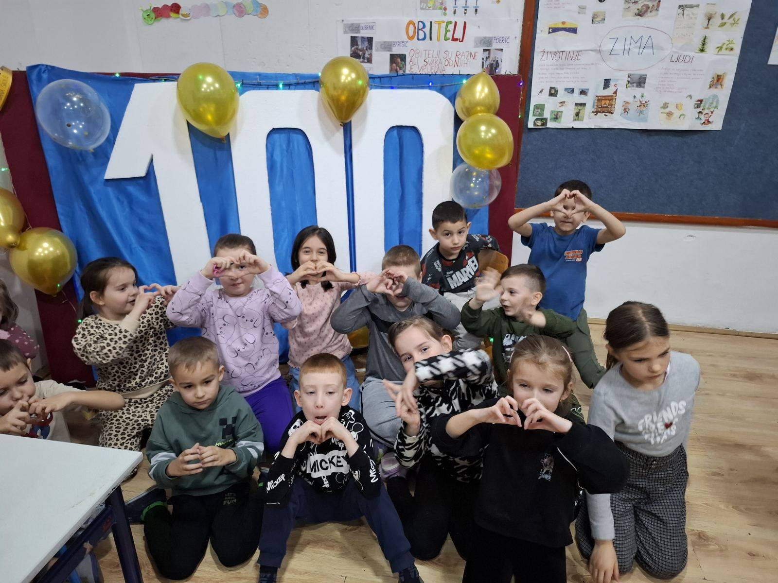 100 dana škole – velik dan za naše prvašiće
