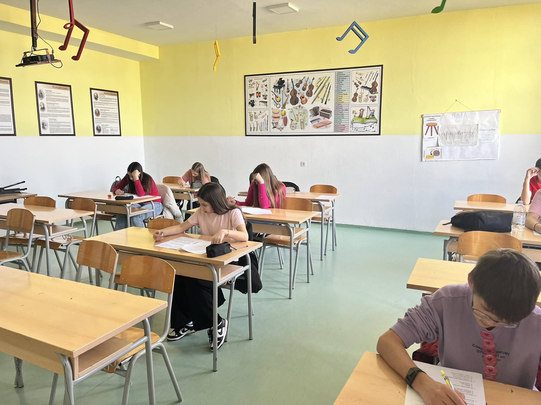 Školsko nstjecanje iz solfeggia