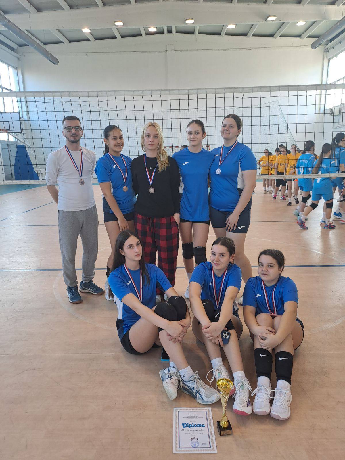 Županijsko natjecanje iz odbojke – djevojčice