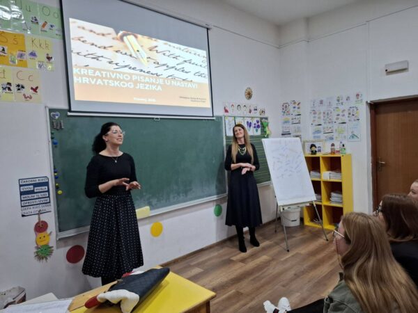 Radionica za učitelje na temu Kreativno pisanje u nastavi hrvatskog jezika
